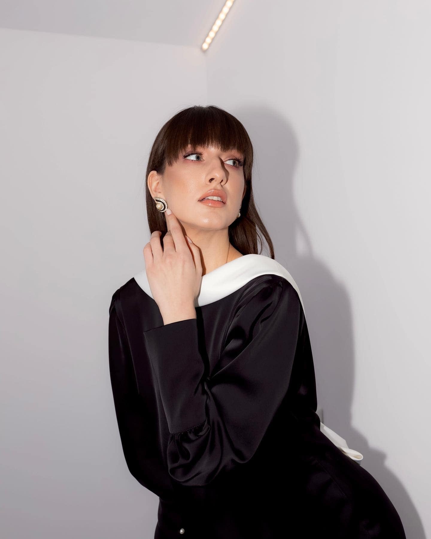 Monochrome dress