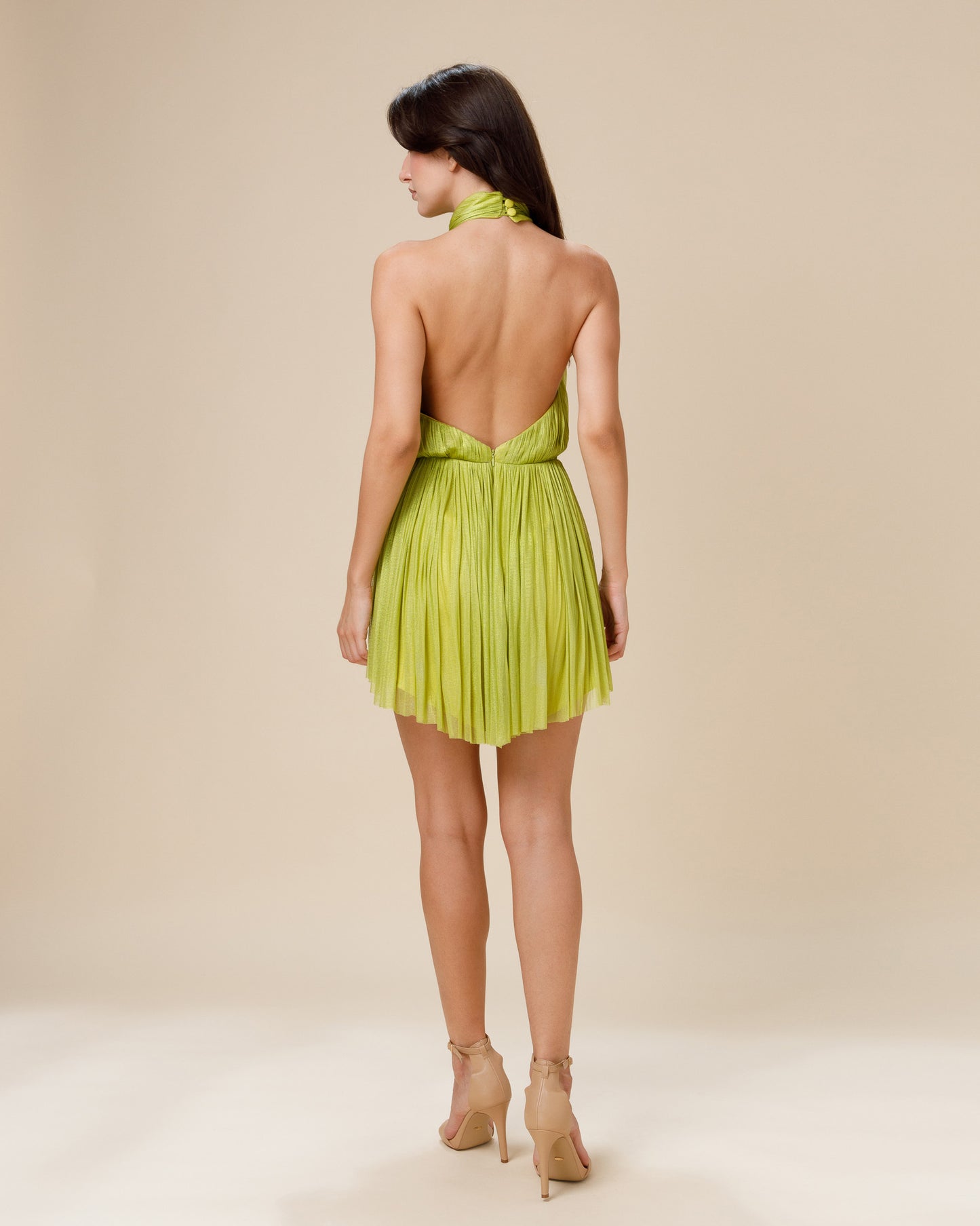 Silk tulle dress