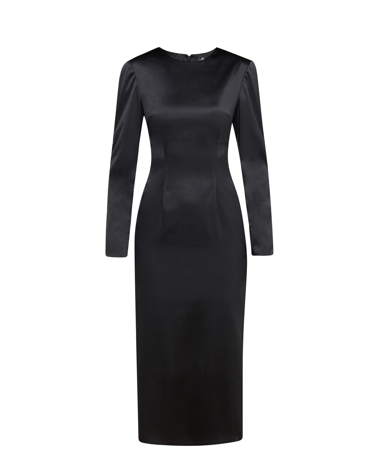 Midi black dress