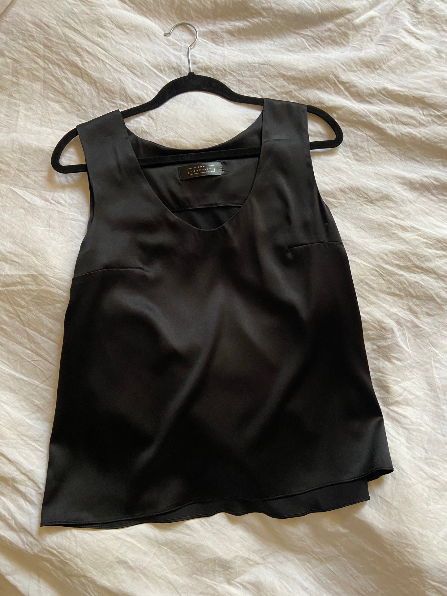 The timeless silk top