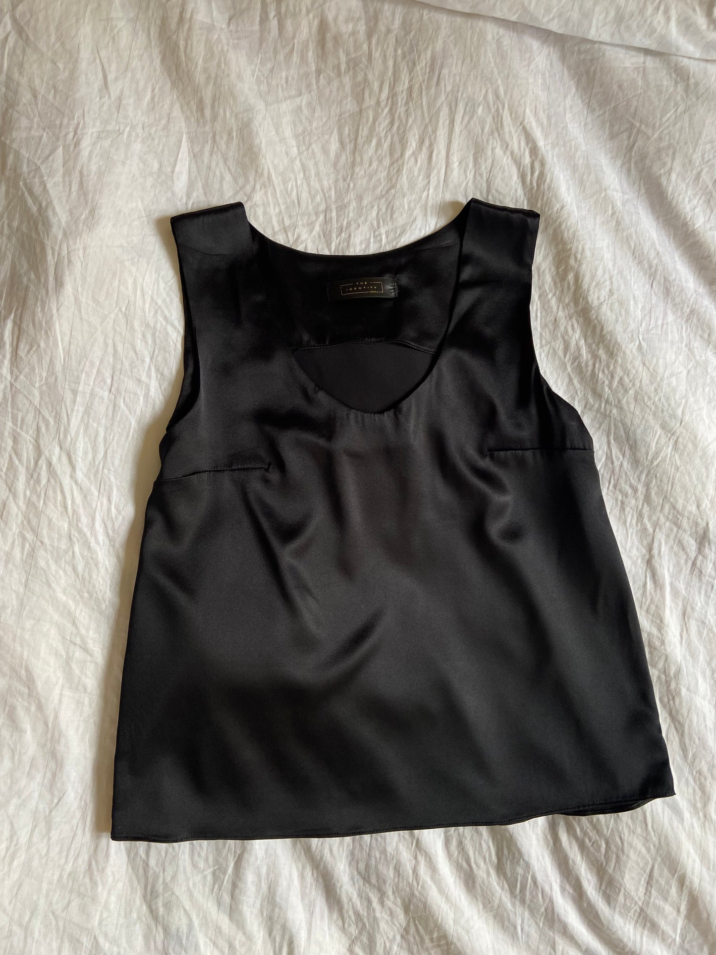The timeless silk top