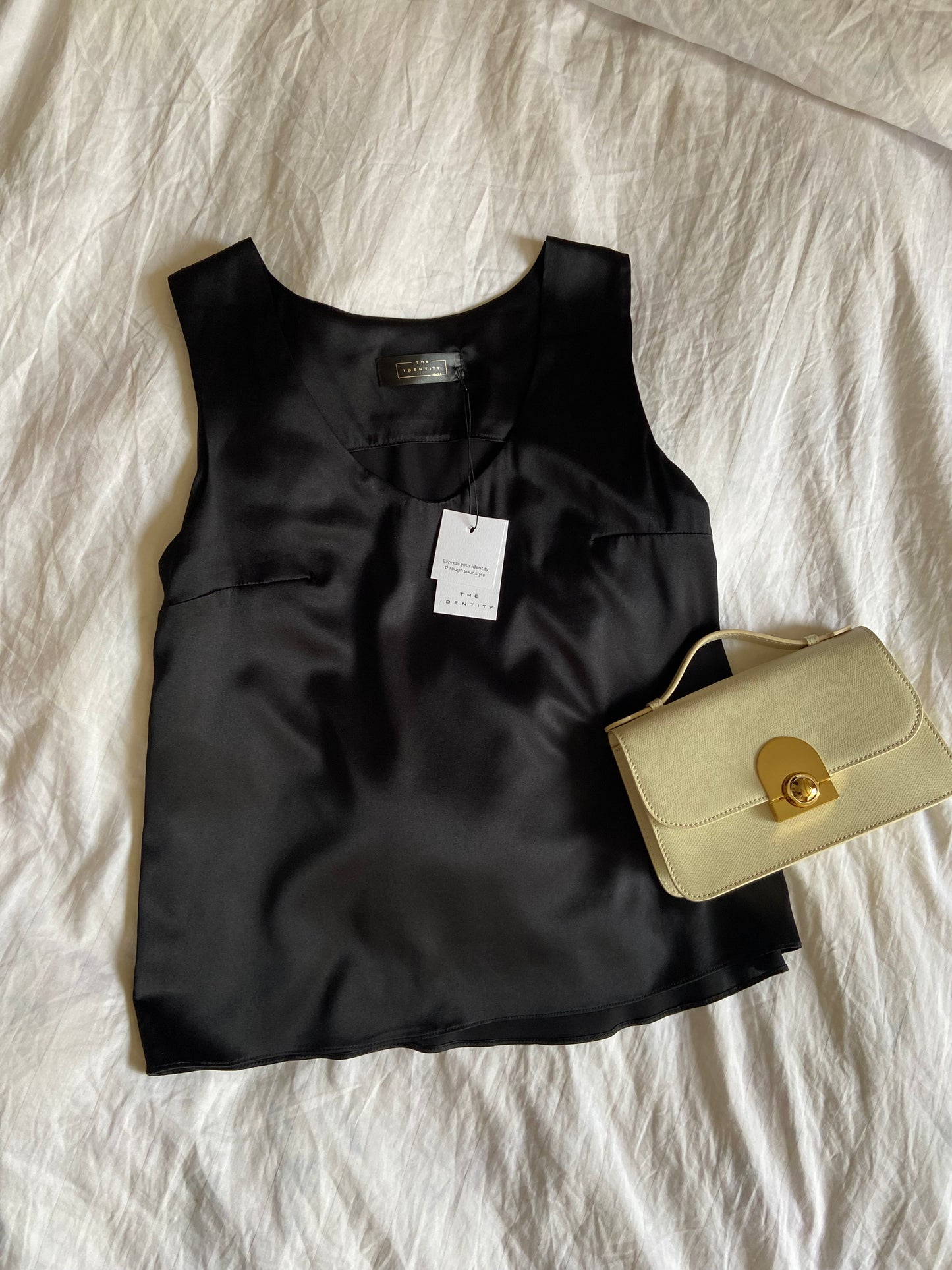 The timeless silk top