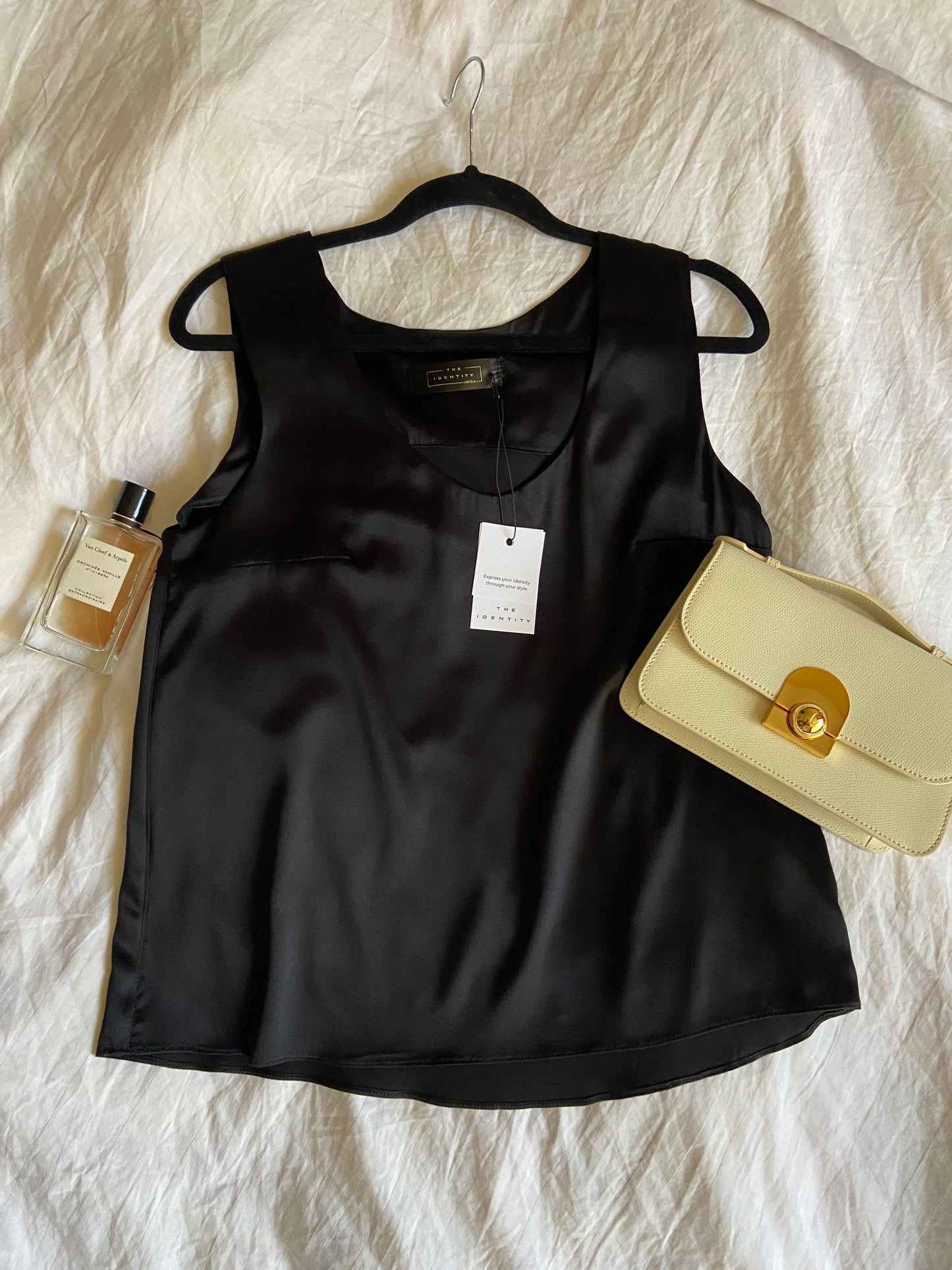 The timeless silk top