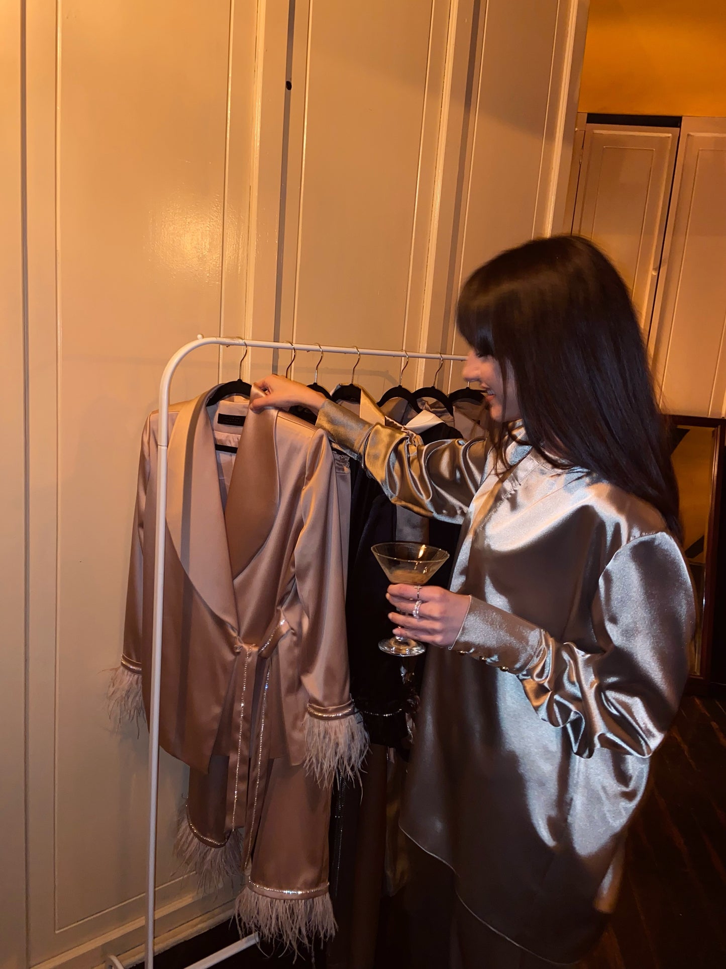 The jewelry suit jacket