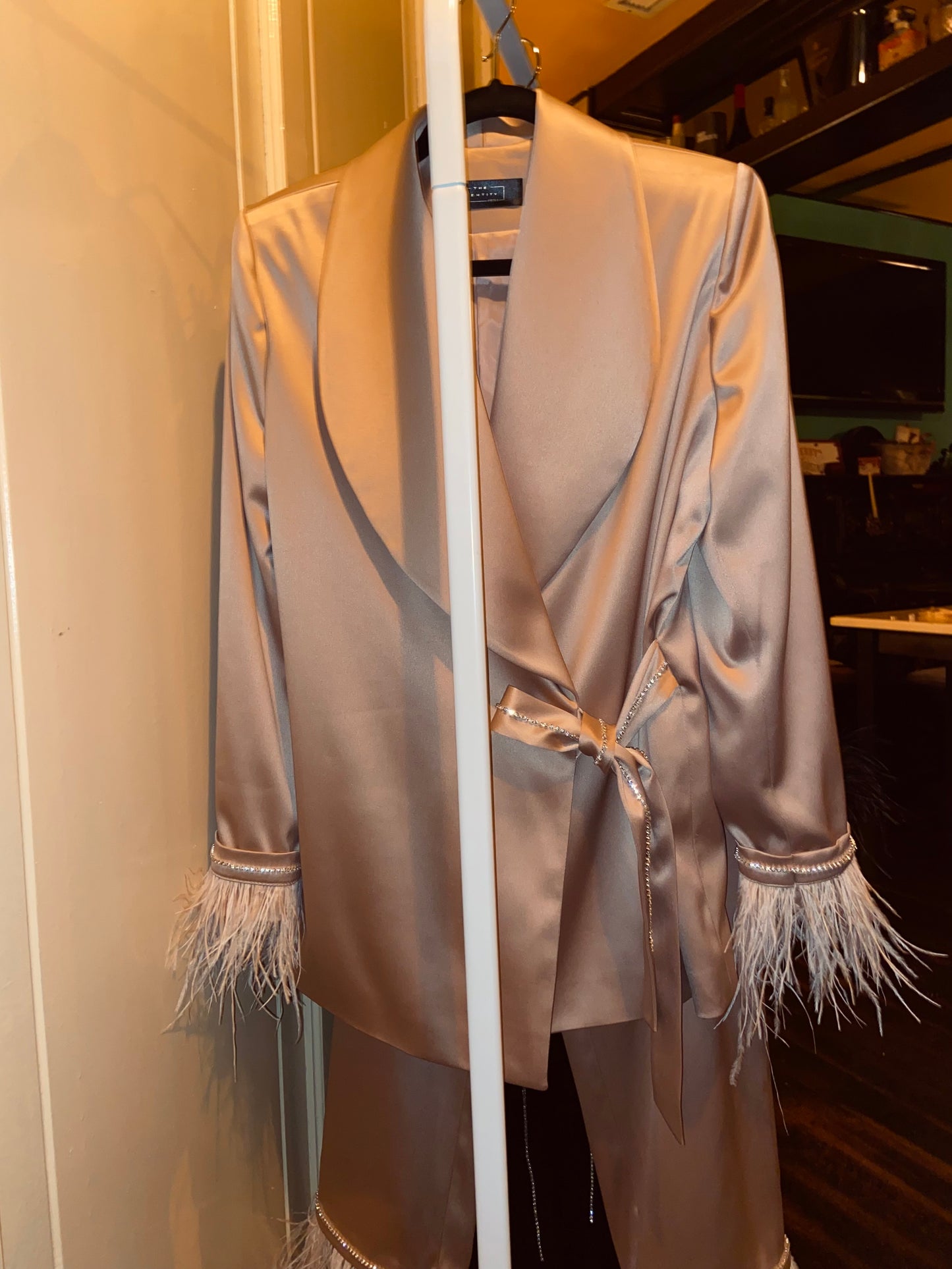 The jewelry suit jacket