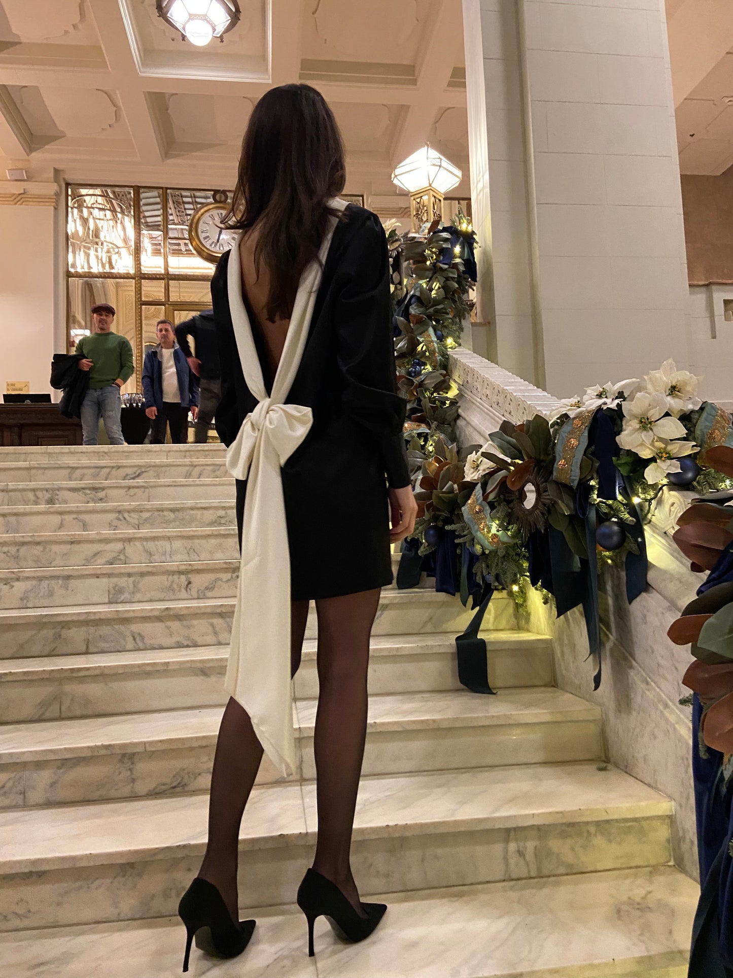 Monochrome dress