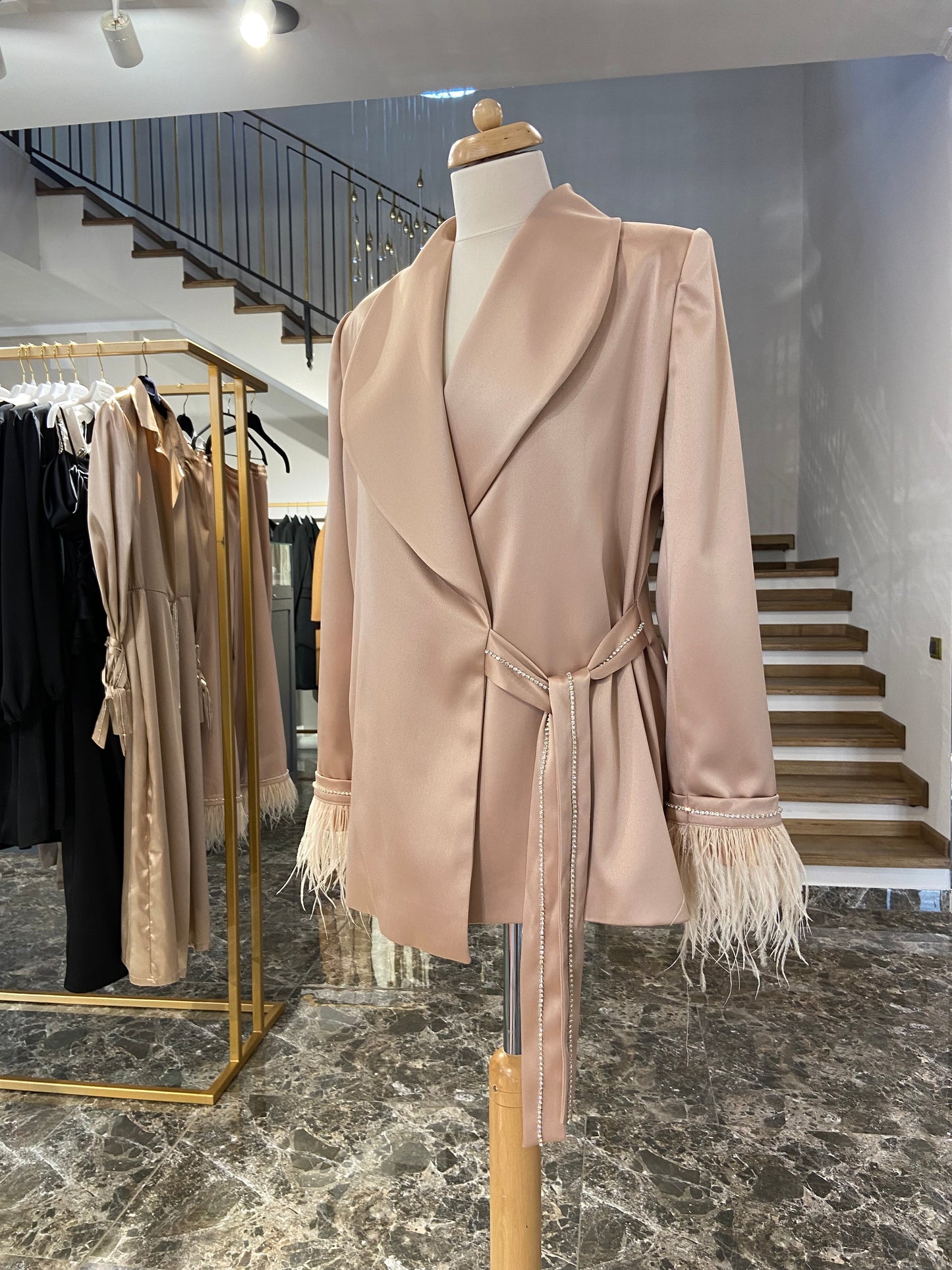 The jewelry suit jacket