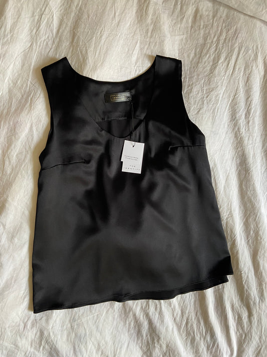 The timeless silk top
