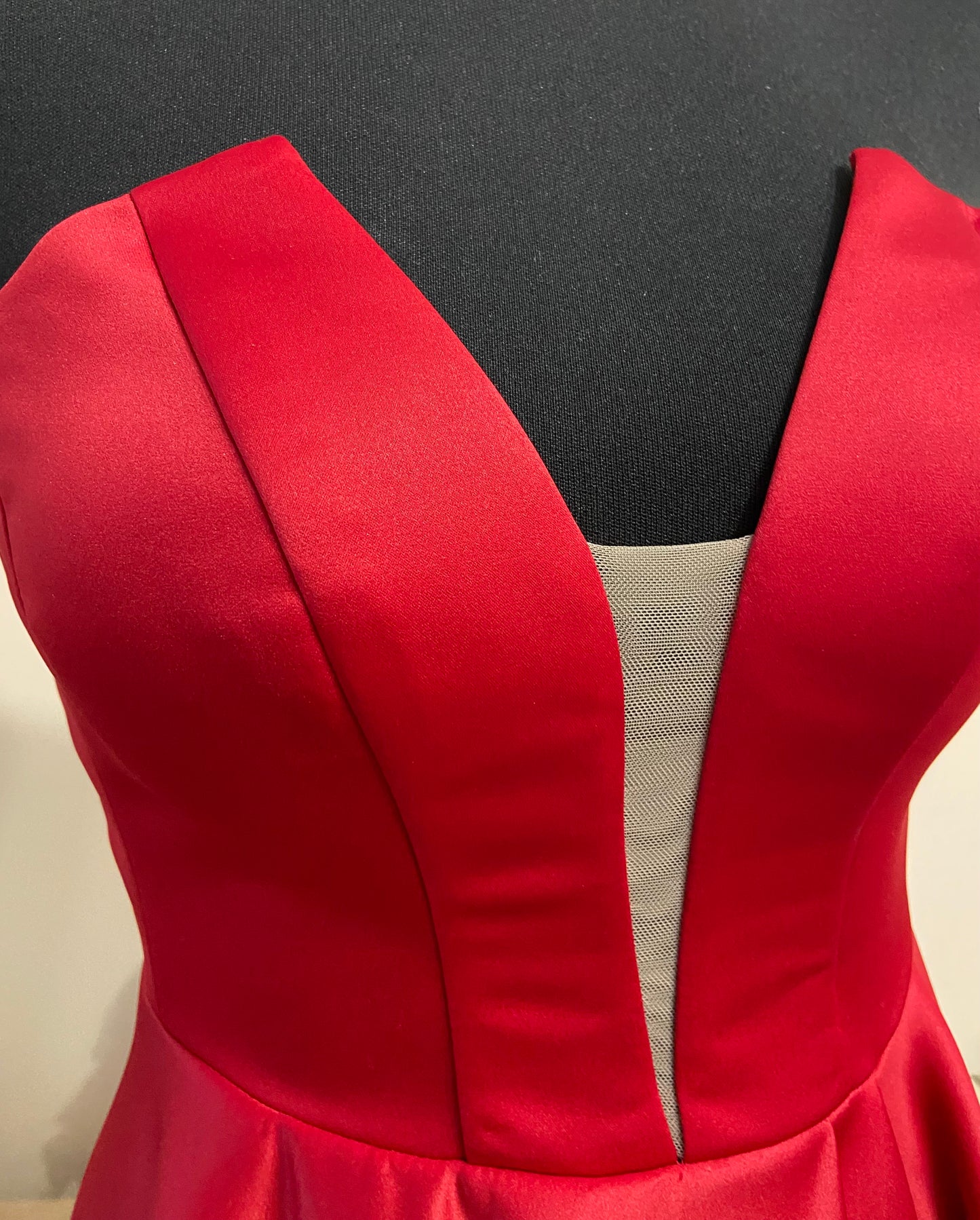 The red passion dress